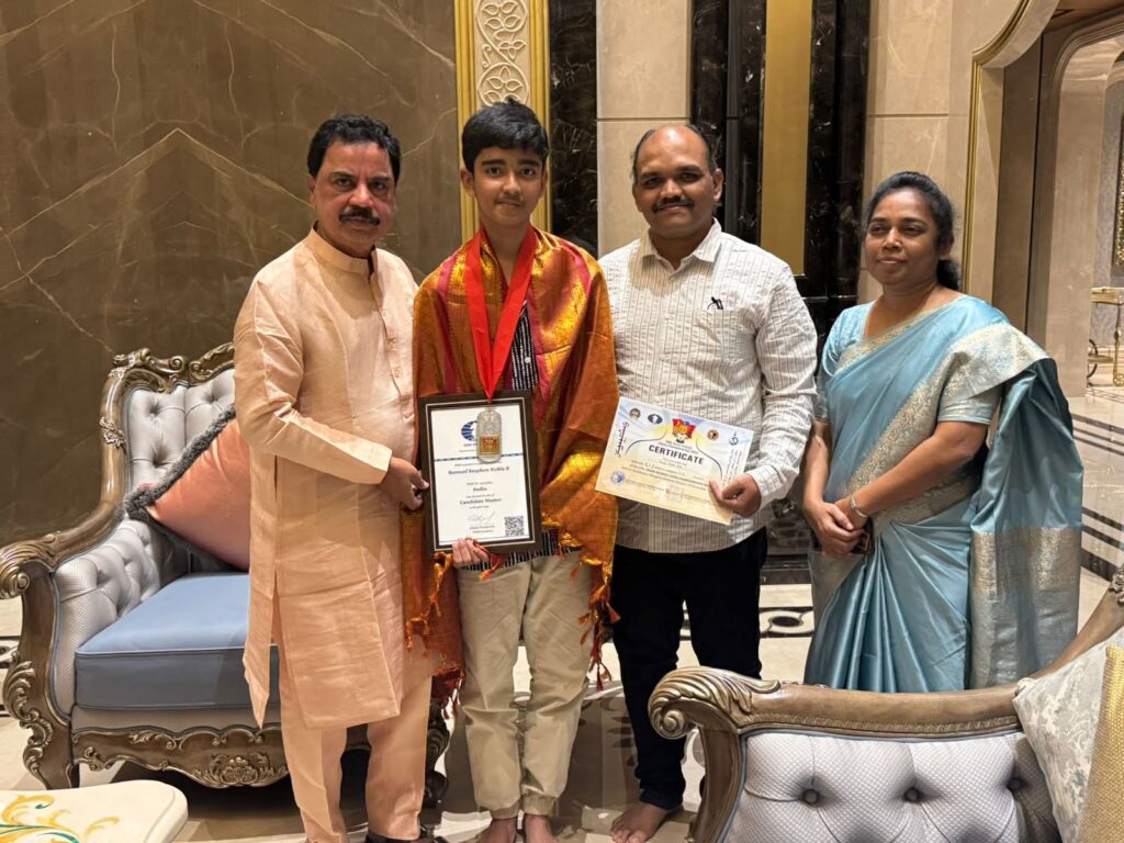 Samuel Stephen Noble with Amilineni Surendra Babu gaaru, MLA Kalyandurg, AP
